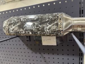 Silenciador con diseño